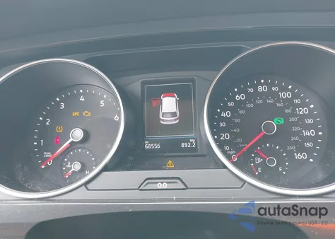 2018 Volkswagen Tiguan 2.0T Se/2.0T Sel из США, поврежденный, VIN 3VV2B7AX5JM164450